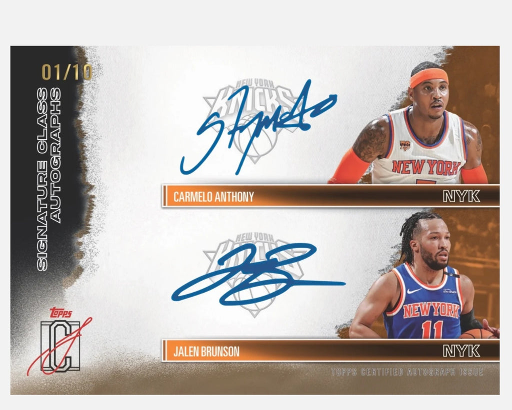 2025-26 Topps Signature Class Basketball Blaster