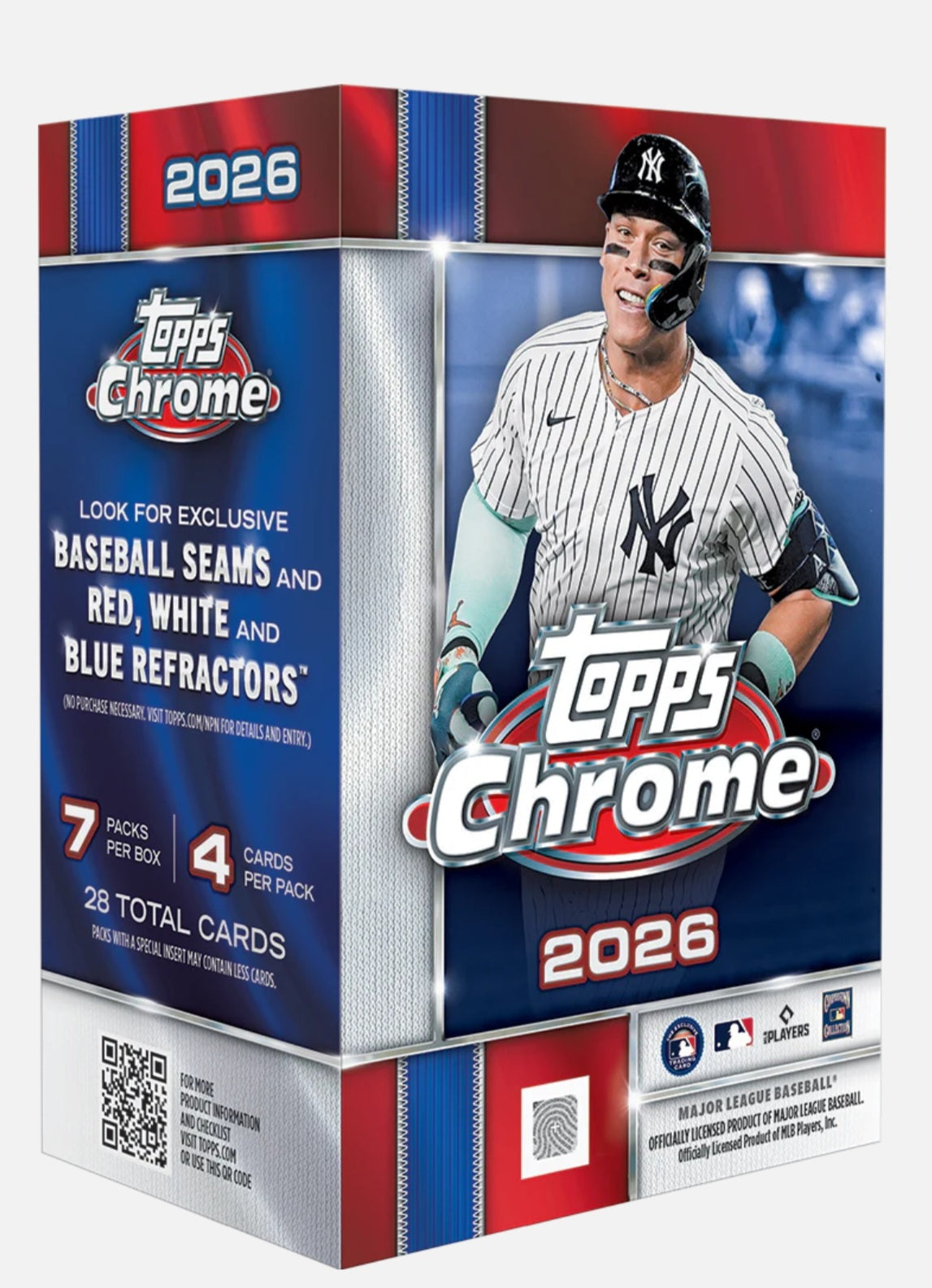 2026 Topps Chrome® Baseball - Value Box