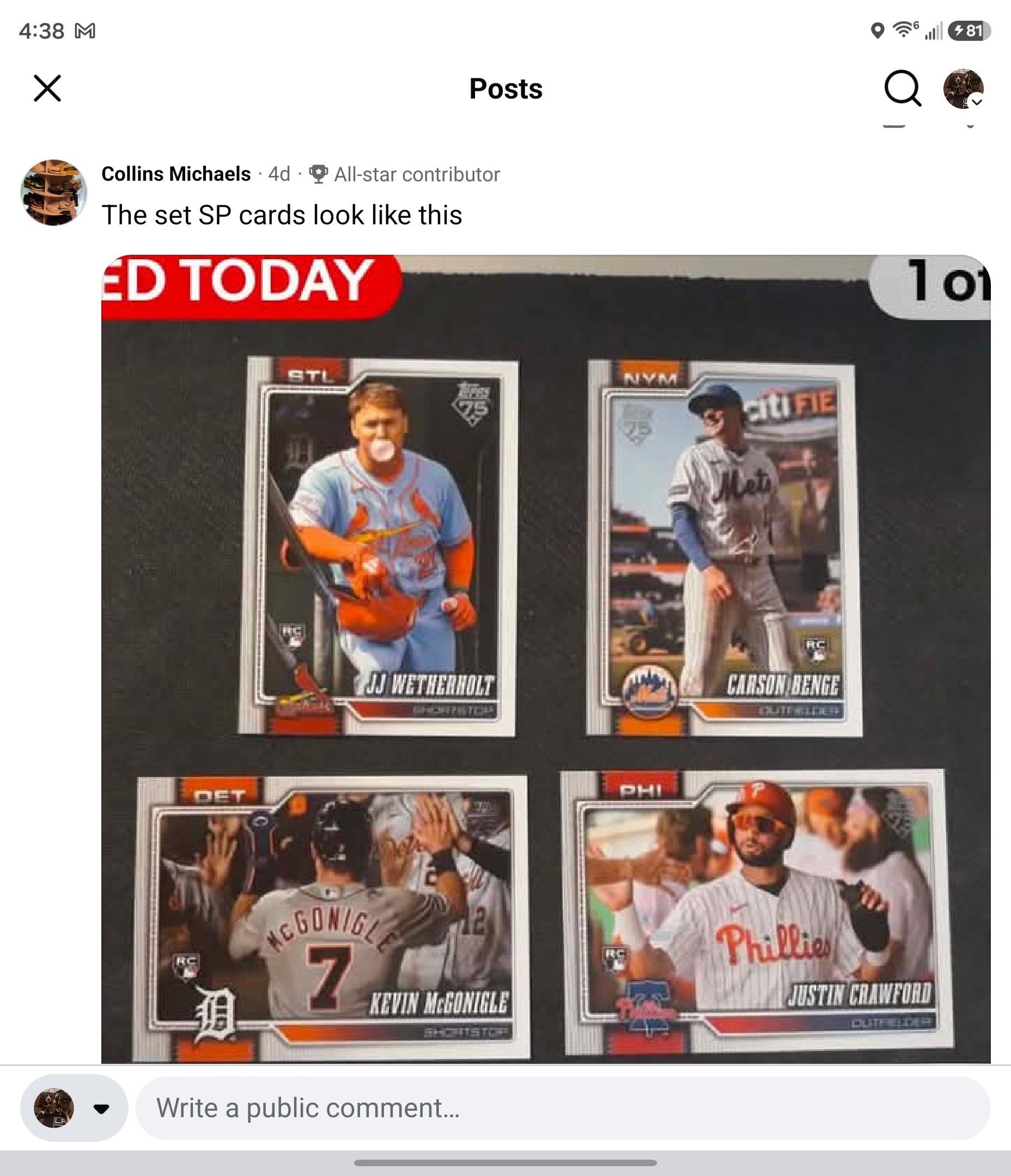 2026 Topps Series 2 Baseball - Hobby Box