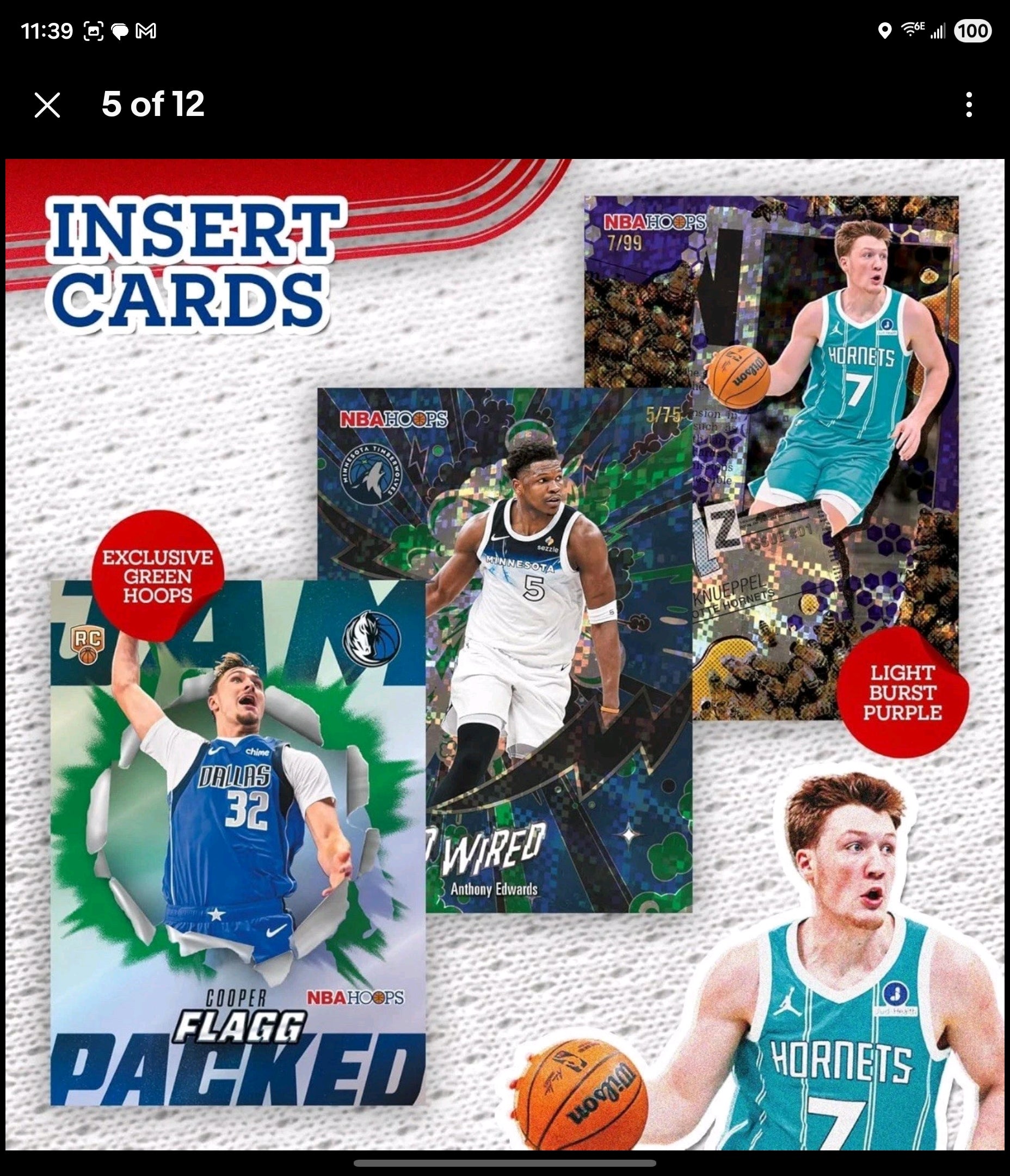 2025-26 Hoops Basketball - Value Box